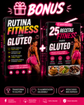 Pack rutina para glúteo + 25 recetas fitness para glúteo